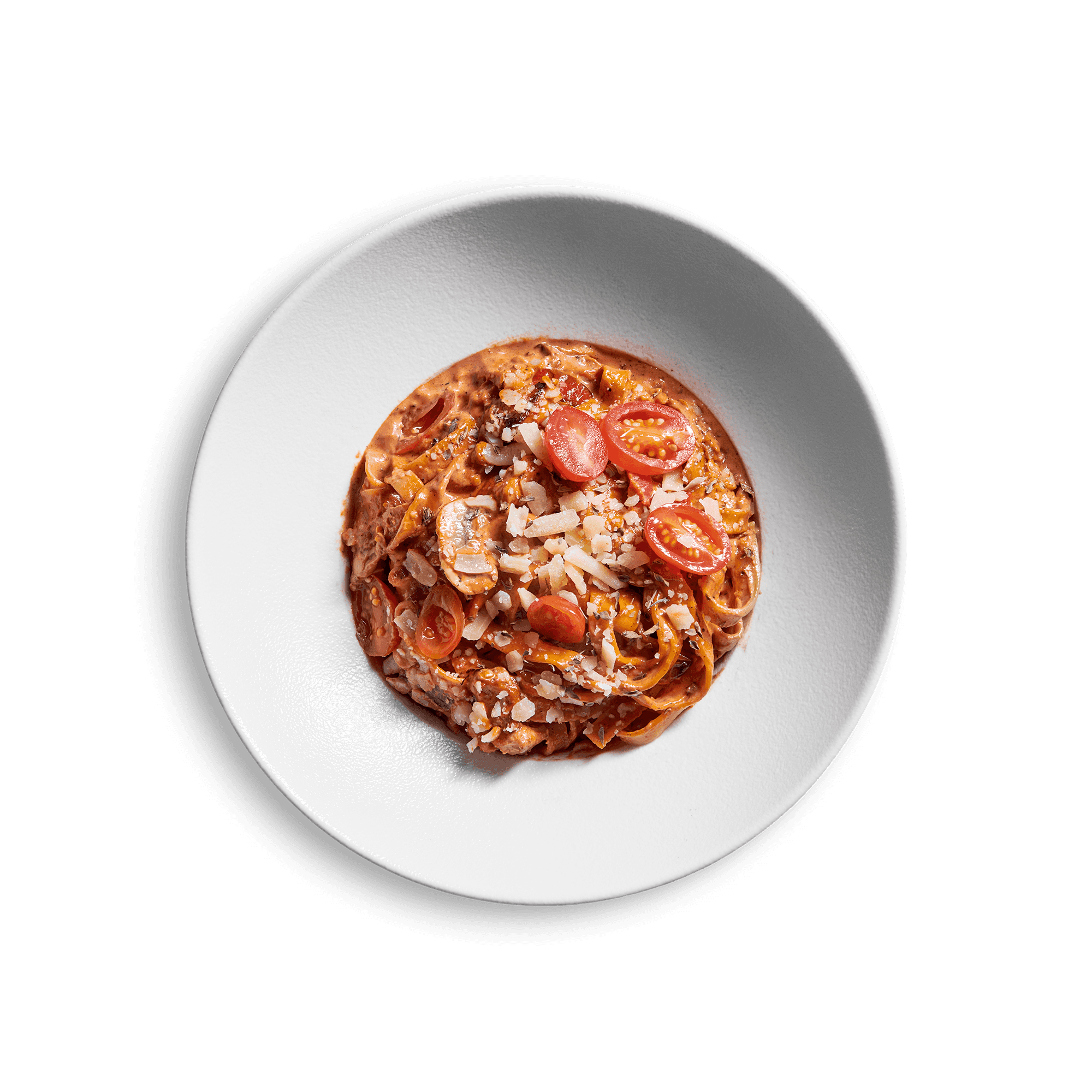 Båndspaghetti m. Kylling