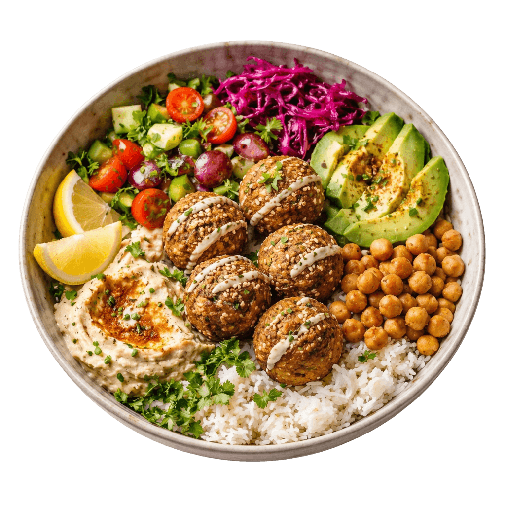 Lille Mild Ris Uden Grøntsager Bowl
