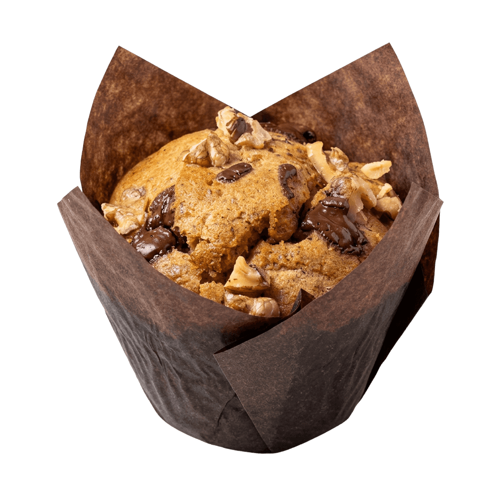 Vegan Sourdough Banana Muffins 12 stk